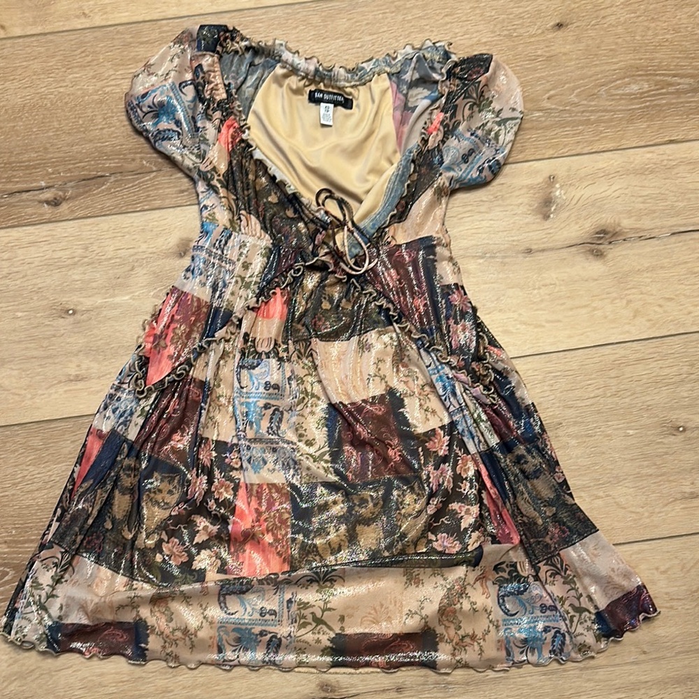 Colorful Patchwork Dress